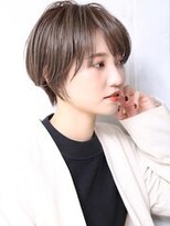 CLUTCH 梅田茶屋町店【2月1日 OPEN（予定）】&nbsp;大人可愛い小顔魅せツヤ髪ツヤ感前下がりショートボブA1