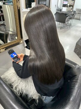 ヘアー アンド ビューティー ザ エフ 西尾店(Hair Beauty the F) ダークグレージュ