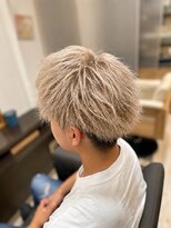 ORIGIN大須/上前津/パーマ/ハイトーン/メンズ特化【オリジン】【6/5 NEW OPEN(予定)】&nbsp;ホワイトベージュ