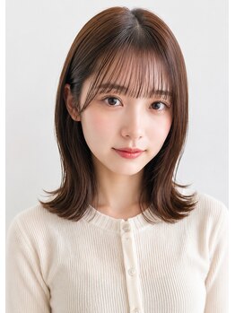 ヘアーエボリューションの写真/【学割U24】「それ似合ってるね」って褒められる。一人ひとりに寄り添う似合わせカット×透明感カラー