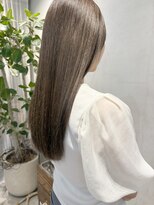 ミント(mint) ☆オリーブベージュ☆ブリーチなしダブルカラー☆ミントカラー