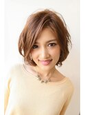 ニュアンスウェーブボブ