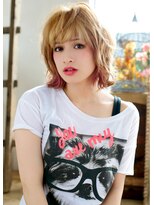 オーガスト ヘア ネイル(AUGUST hair nail) ポイントカラー カジュアルショート 【横浜駅】