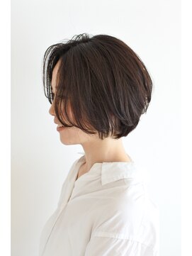 ブロック(BLOCK) 大人カワイイやわらかショートボブ