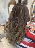 バレイヤージュナチュラルグラデーション