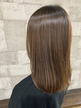 オンリエド ヘアデザイン(ONLIed Hair Design) 【ONLIed】美髪チャージ×オリーブベージュ