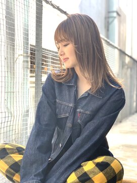 オースティン 錦糸町(AUSTIN) AUSTIN☆外ハネボブアッシュブラウンネオウルフツイストパーマ