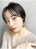 小顔マッシュ大人かわいい大人かわいい美髪ネビージュオリージュ