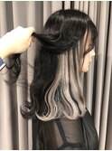 インナーカラーエクステ