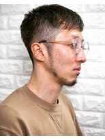 ピークアブー アヴェダ アトレ恵比寿(PEEK-A-BOO AVEDA) 【メンズ】バングが新鮮な刈り上げスタイル恵比寿大野