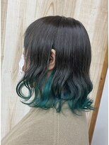 ヘアホームエイト(Hair Home No,8) *mixカラー×moss green *