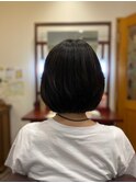 丸みボブ