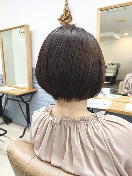 リープ(leap hair) 前下がりショートボブ