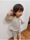 子供カット　クラゲマッシュ