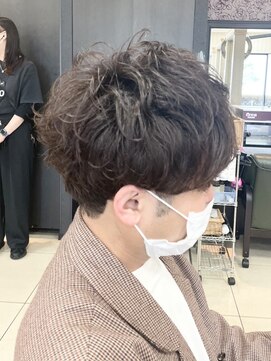 ヘアークリアー 春日部 マッシュベースパーマスタイル/イマドキゆるふわウエーブ