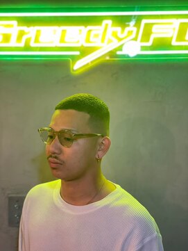 グリーディーフォックス 三軒茶屋(GreedyFOX) 波巻き/マッシュパーマ/ウルフ/ハイライト<理容室>三軒茶屋