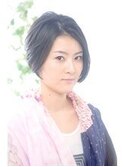 前下がり大人ショートボブ