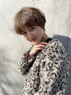 スミス 秋葉原(Smith) マッシュショートパーマ／髪質改善／イルミナカラー