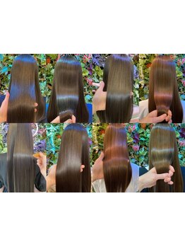 話題の髪質改善トリートメントが大好評！自分史上NO.1の艶髪を体験ください