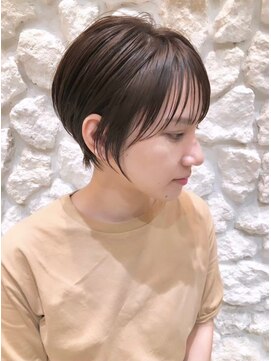 モアナ バイ ヘッドライト 沖縄南風原店(Moana by HEADLIGHT) Moana【南風原】#ショートボブ#耳掛けショート#大人可愛い