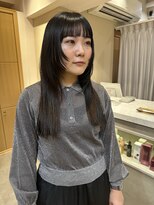 スムーク(smuk)&nbsp;【smuk/スムーク】ぷつっとロング/ストレート/フェイスレイヤー