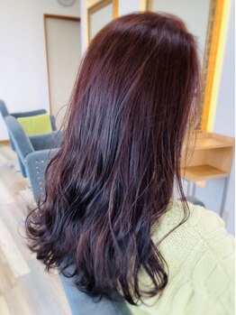 ヘアーアンドコークラシコ(Hair&Co. Clasico)の写真/【倉敷/中庄/キッズスペースあり】デザインカラーならお任せください♪お客様に似合う×トレンドをご提案＊