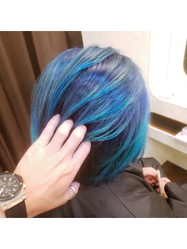 ログ(L.O.G) カット+バレイヤージュorエアータッチ+トリートメント【那覇】