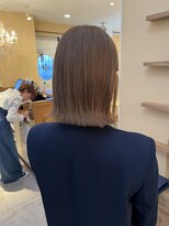 スニュウ(snuw)&nbsp;ミルクティーベージュ/ボブ