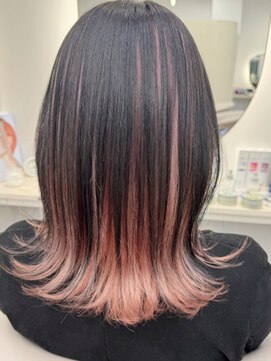 グーフィートーキョー 銀座(Goofy Tokyo) Goofy銀座/アンブレラカラー/コーラルピンク/インナーカラー1