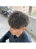 白髪ぼかしハイライト