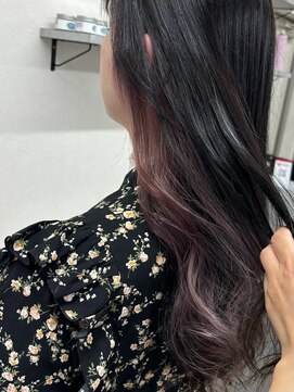 ジュジュル 稲毛本店(jujur) 切りっぱなしボブ/エアリーロング/美髪/ピンクブラウン稲毛駅