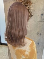 ノヴァ(NOVA)&nbsp;【NOVA】ミルクティーベージュ／ブリーチ/ダブルカラー/髪質改善