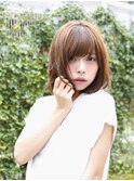 【＋ONE 自由が丘】ゆるふわナチュラルボブ