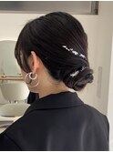 お呼ばれヘアセット