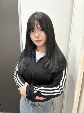 ユーフォリア 渋谷グランデ(Euphoria SHIBUYA GRANDE) ダークグレー　ハイライト　デザインカラー