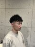 【セットが楽！男のパーマスタイル】カット＋パーマ￥15,000→￥13,000