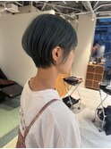 コンパクトショート/ブルーグリーン