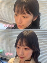 アジールヘア 池袋東口店(agir hair)&nbsp;韓国メイク＆コテ巻きヘアセット  池袋/練馬/所沢