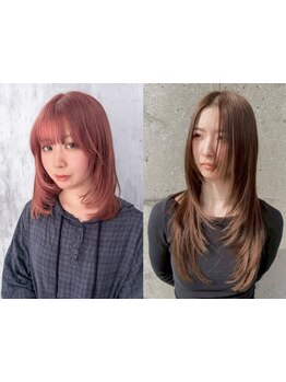 デザインがまだ決まってない方も、トレンドを熟知したスタイリスト達があなたの"なりたい”引き出します＊