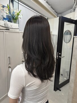 マーシュ 梅田(marshu) ワンカール/ミディアム/レイヤーカット°○