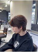 MEN’S HAIR/サーフカール/刈り上げセンターパート/船橋