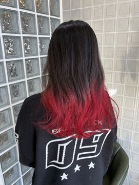 ボアップ 松山店(boappu) #グラデーションカラー#裾カラー