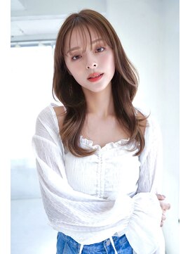 アンジェリカ 八尾店(ANGELICA) ANGELICA 内巻きレイヤーカット ハニーベージュ