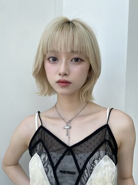 アスター 天神大名店(Aster) 福岡で叶う/オリーブグレー/小顔に見えるヘア/ココアベージュ