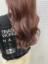 オーガスト ヘア ネイル(AUGUST hair nail) ブリーチ1回~ピンクブラウン