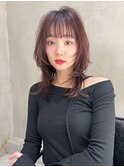 mowen 南堀江　ミディアムレイヤー×ココアベージュ
