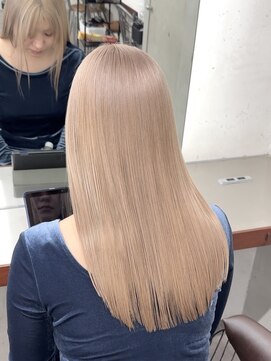 ニコ トウキョウ 渋谷(nico TOKYO) ミルクティーダブルカラーハイトーン韓国レイヤー