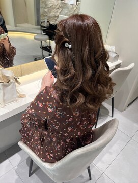 ロンドブルーム 天神大名店(Lond Bloom) 暗めカラー/ブリーチなしカラー/ヘアアレンジ/福岡/天神/20代