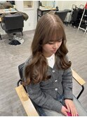 艶髪ミルクティーベージュカラー