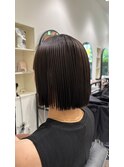 大人っぽいボブ